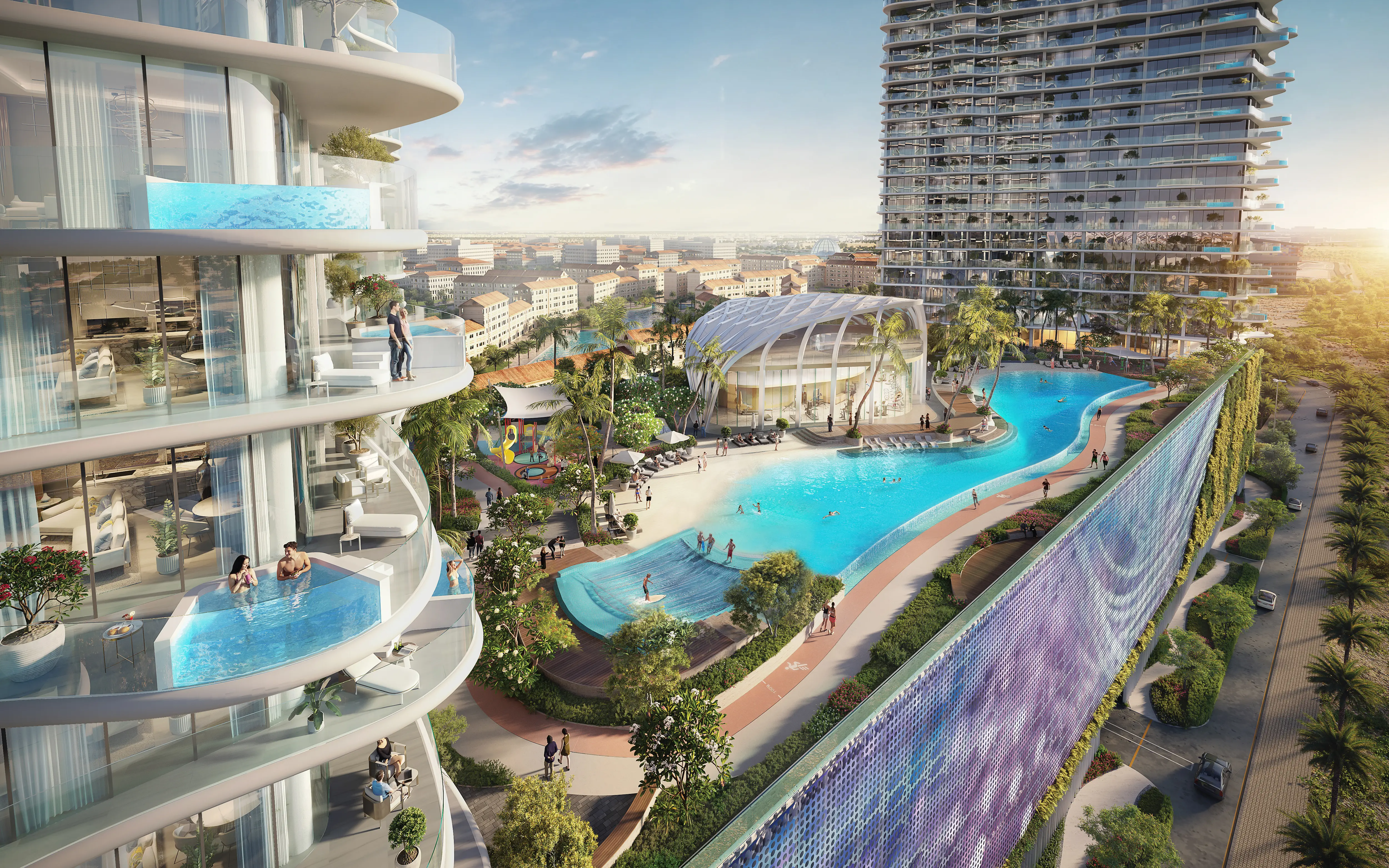 Laguna Residence lagoon view